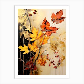 Autumn Leaves 57 Art Print