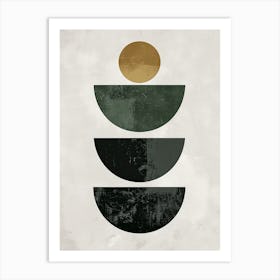 GгDel Bauhaus Mid Century Art Print