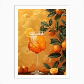 Aperol Spritz Art Print 25 Art Print