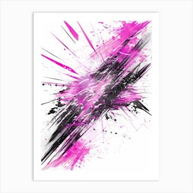 Abstract Painting 1880 Art Print