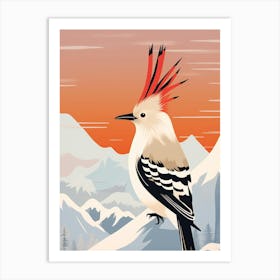 Bird Illustration Hoopoe 1 Art Print