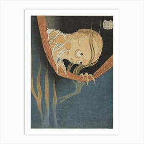 The Phantom Of Kohada Koheiji, Kohada Koheiji, Katsushika Hokusai Art Print