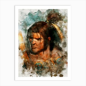 Varian Wrynn World Of Warcraft Art Print