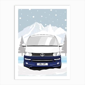 Vw Camper Van 3 Art Print