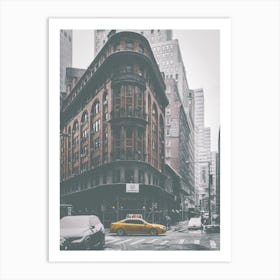 Manhattan Winter Art Print