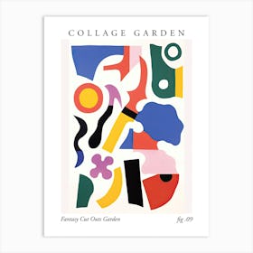 Collage Garden 09 Art Print