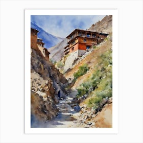 Himalayas Mountain Art Print