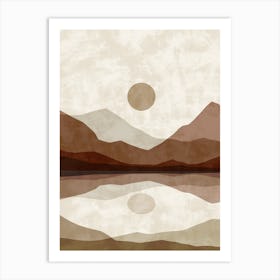 Abstract Landscape Painting 5 Art Print