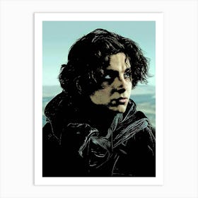 paul atreides dune movie 20 Art Print