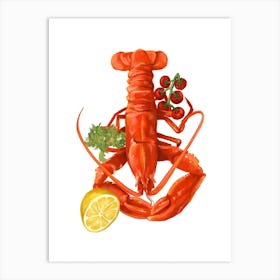 Lobster Art Print