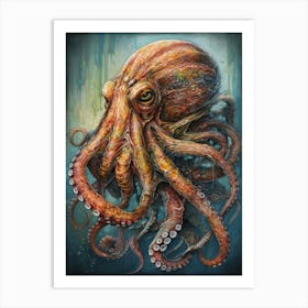 Octopus 4 Art Print