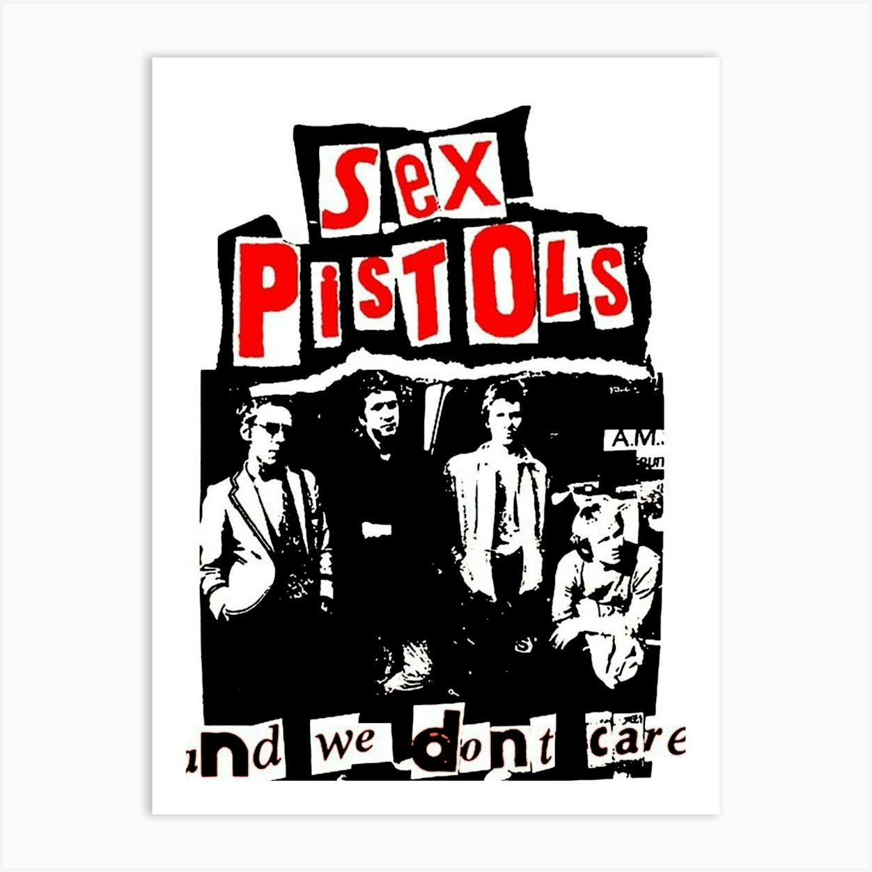 Sex Pistols band music Art Print