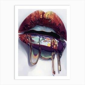 Lips Art Print