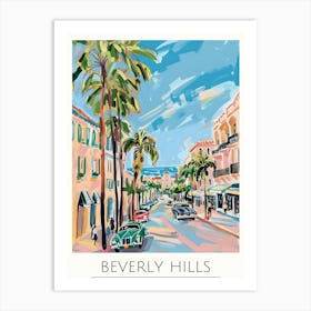 Beverly Hills 2 Art Print