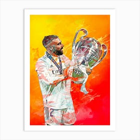 Dani Carvajal Real Madrid Art Print