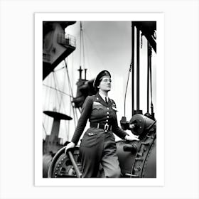 Sailor Woman 1 Art Print