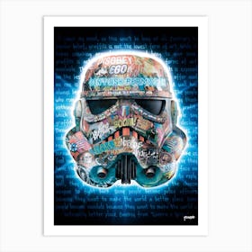 POP Trooper Art Print