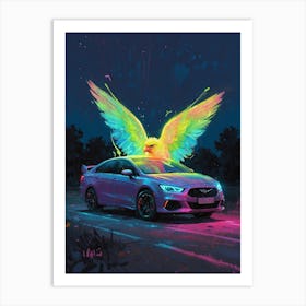 'Flying Bird' Art Print