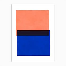 Modern and conceptual geometric 4 Art Print