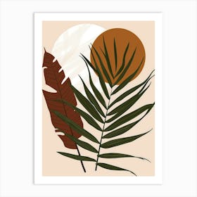 Tropical Leaves 157 Art Print