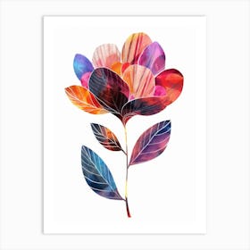 Watercolor Flower Art Print