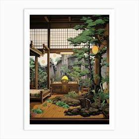 Traditional Japanese Tea Garden 5 Art Print