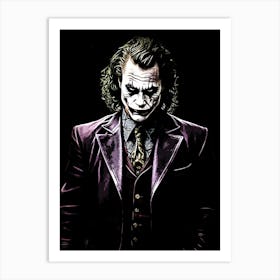 Joker 5 Art Print