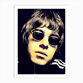 liam gallagher oasis britpop music band 11 Art Print