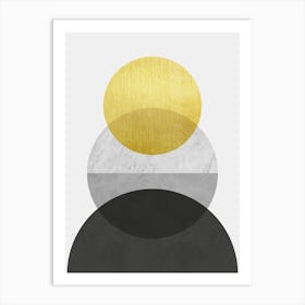 Texture geometry 10 Art Print