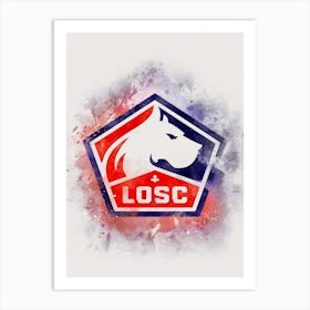 Lille Olympique Sporting Club 4 Art Print