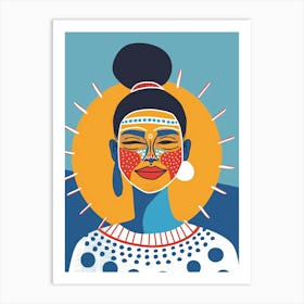 African Woman 187 Art Print