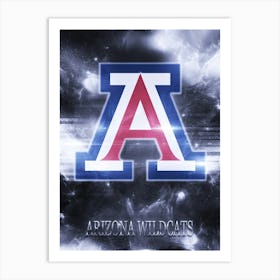 Arizona Wildcats Art Print