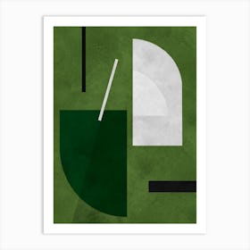 Contemporary forms 12 Art Print