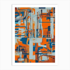 Abstract Painting 822 Art Print