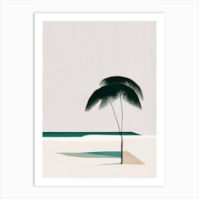 Ile Aux Nattes Madagascar Simplistic Tropical Destination Art Print