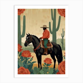 Leonardo Lightning Xl Create A Retroinspired Western Scene Wit 1 3 Topaz Standard V2 4x Art Print