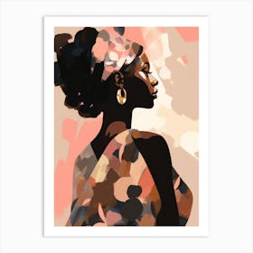 Portrait Of African Woman 12 Art Print