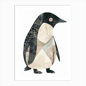Charming Nursery Kids Animals Penguin 2 Art Print