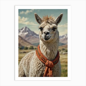 Llama 26 Art Print