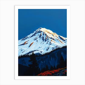 Mount Rainier Art Print