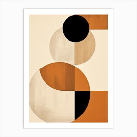 Mid-Century Shapes 87 Art Print