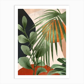 Tropical Summer Abstract Art 10 Art Print