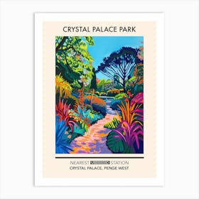 Crystal Palace Park London Parks Garden 7 Art Print