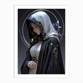 Elven Woman Art Print