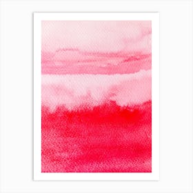 Abstract Watercolor Background Art Print