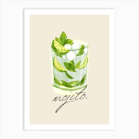 Mojito Art Print