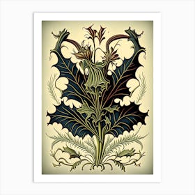 Devil's Claw Herb Vintage Botanical Art Print