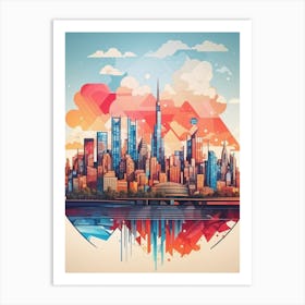 New York City Skyline Art Print