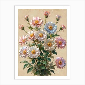 Flowers In A Vase 5 Art Print