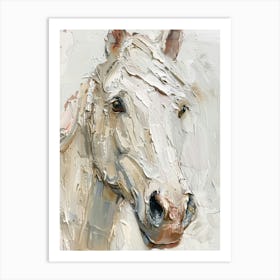 White Horse 6 Art Print